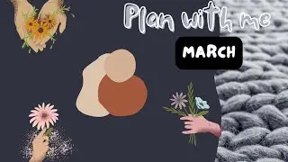 Plan with me || March 2022 Bujo Set up #bulletjournal  #march