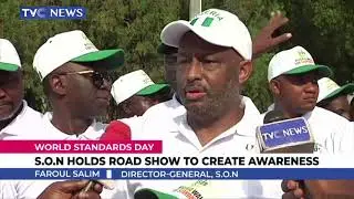 Standard Organisation Of Nigeria Holds Road Show To Create Awareness
