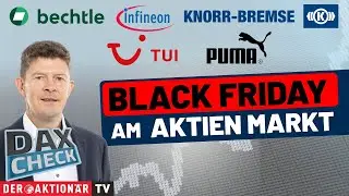 DAX-Check LIVE: Bechtle, Infineon, Knorr-Bremse, Puma, SMA Solar, TUI im Fokus