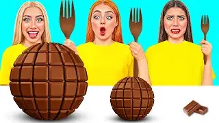 Большая, Средняя или Маленькая Тарелка Челлендж | Фантастические Кухонные Рецепты от Friendly DO