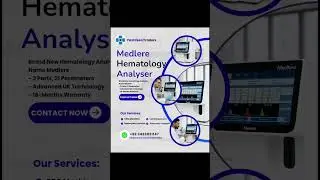 Medlere Hematology Analyzer | 21 Parameters | UK Technology | Yashfeen Traders Pakistan