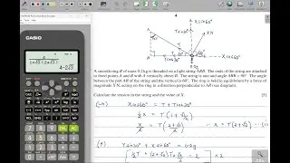 9709/43/M/J/23 -- A LEVEL MATHEMATICS MECHANICS PAPER 43 MAY/JUNE 2023 PART 1