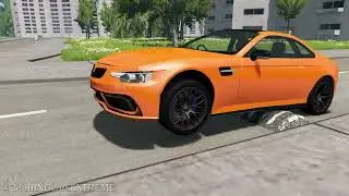 beamNG cars Vs Speed Bumps in a DUEL #1 #beamng / BeamNG cars EXTREME