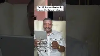 States affected by Fulani Herdsmen violence