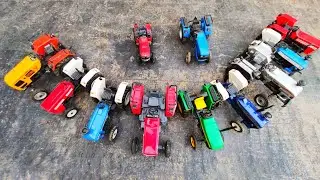 Unboxing All Company Tractors Video | Kids Tractor | Toys Tractors | John deere, HMT, Eicher, Swaraj