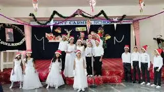 Melodies of joy, singing the story of Christmas. 