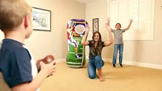 Inflatable Football Toss Target