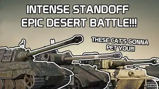 Epic Desert Battles: 3 German Tanks Face the Heat in War Thunder!