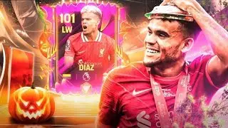 104 OVR LUIS DIAZ GAMEPLAY REVIEW FC MOBILE 25 TRICK OR TREAT