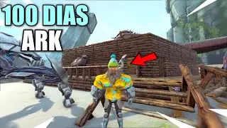 &iexcl;SOBREVIVIENDO 100 DIAS en ARK Survival Evolved! HOPA TRUCO EXTINCTION #7