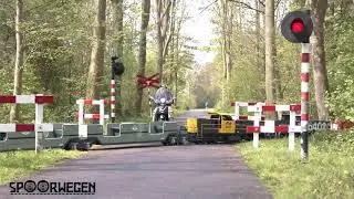 Spoorwegovergang Oude Maas Barendrecht | Maasoever Spoorweg | SpoorwegenTV
