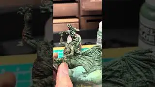 Saved the Forest Dragon from the brink of disaster! #gamesworkshop #hobby #miniatures #oldhammer