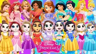 🌈 DISNEY PRINCESS ➕ ANGELA 2 | Amazing Cosplay Makeover ✨