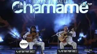 Raúl Noguera y Ricardo Panizza en la Fiesta Nacional del Chamamé 2016