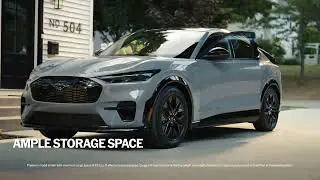 Внедорожник Ford Mustang Mach-E&reg; 2025 года | Хранение и запас хода