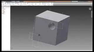 Autodesk Inventor How To Make Holes And Extrusions Tutorial