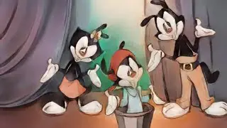 La canci&oacute;n AL REV&Eacute;S de Animaniacs 