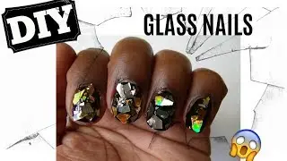 DIY: Shattered Glass Nails