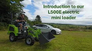 Introduction to our L500E electric mini loader