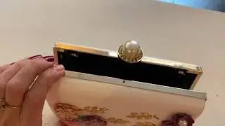 FEST TASKE - LEONORA; S&Oslash;D FESTTASKE/ FEST CLUTCH I OFFWHITE MED FLORA