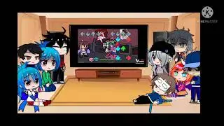 fnf reacts to : QT mod and absolute rage