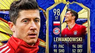 ROBBED OF 99?! 😡 98 TOTY LEWANDOWSKI PLAYER REVIEW! - FIFA 21 Ultimate Team