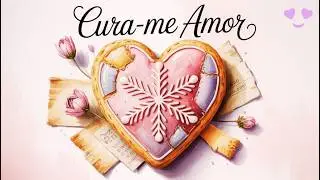 SEU AMOR ME CUROU | AMOR MINHA CURA | MENSAGEM ROMÂNTICA | 458N