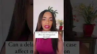 A criminal case at the same time as an immigration case