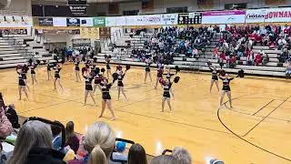 Jordan High Charlonians POM Routine from The Davis Valley Classic drill competition 