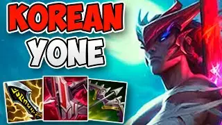 KOREAN CHALLENGER YONE MID AMAZING GAMEPLAY! | CHALLENGER YONE MID GAMEPLAY | Patch 12.5 S12