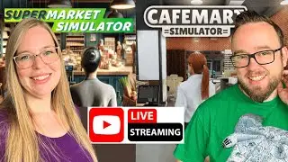 LIVE d. 18.01.2026! Supermarket Simulator og Cafemart!