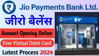Jio Payment Bank Account Open Kaise Karen 2024 | Best Zero Balance Account | JPB Saving Account #jio