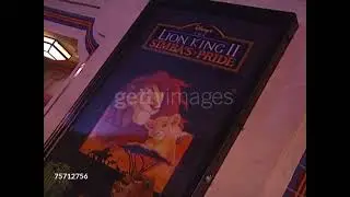 Movie Poster at the Premiere of 'The Lion King II: Simba's Pride' in Los Angeles on October 20, 1998