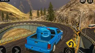 Insane Mountain Pickup Truck Driving Game 😱 | Extreme Hairpin Roads Challenge