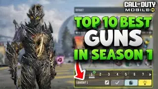 Top 10 Best Guns in COD Mobile Season 1 – Best Loadouts & Meta Weapons #codm 