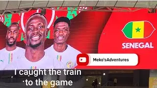 I caught the train to the game! #afcon2025 #oncf #morocco #knksquad #senegal  