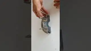 Safe iron cutting support tool for diy handheld cutter #Shorts