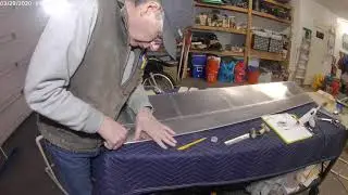 RV-7 Flap Dent Repair