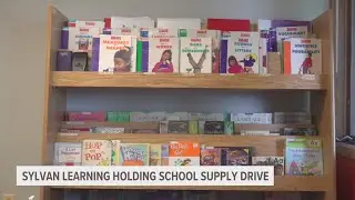 Sylvan Learning of West Michigan collecting school supplies for 'School Supply Stock-Up'