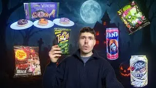 Ich teste Halloween Snacks aus dem Supermarkt!