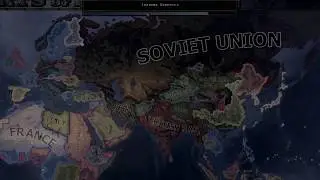 Hearts of Iron IV:Soviet Union  first world power  (1937-1943 constant war)