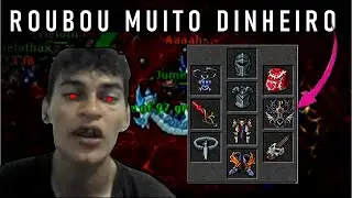 O Streamer que fazia amizade com as pessoas e roubava no TIBIA (REACT)