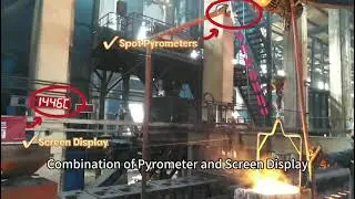 How to measure molten iron temperature