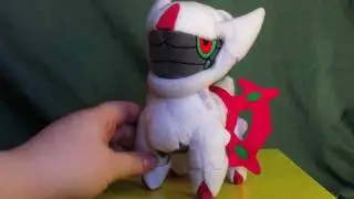 Banpresto Mind Plate Arceus UFO Plush Review