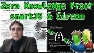 zero Knowledge proof, Circom snarkJS, example