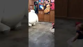 Brooke meeting Baymax