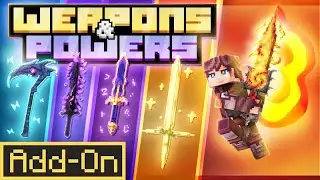 Weapons And Powers Дополнение | Майнкрафт Рынок | Демонстрация