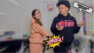 Slapping My BF'S BOOTY Every Time He Says 