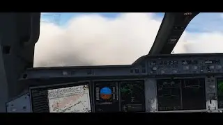 MSFS 2020 | QATAR A35K LANDING AT GRU GUSTY WIND | IVAO EVENT