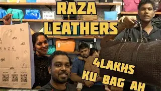 RAZA - Leather shop at Theni - Shop with a view #leather #leathercraft #leathershoes #crocodileskin